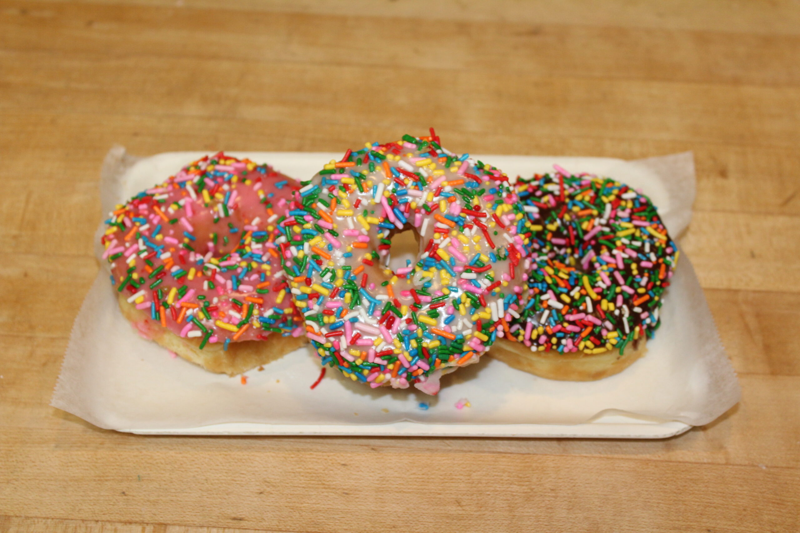 Vanilla Iced Sprinkle (Raised)