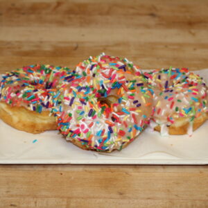 Vanilla Iced Sprinkle (Raised)