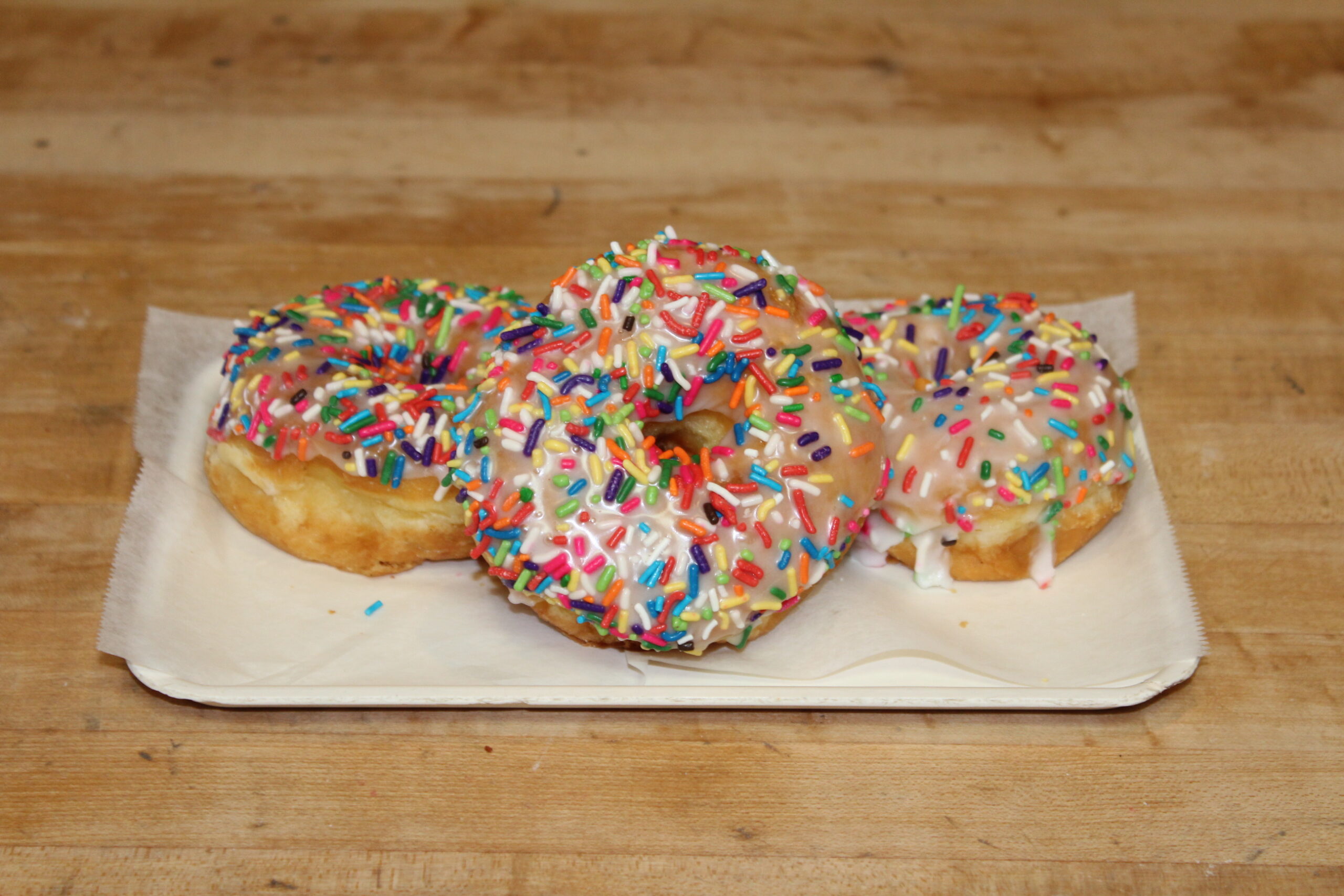 Vanilla Iced Sprinkle (Raised)