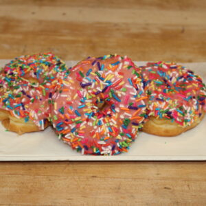 Strawberry Iced Sprinkle (Raised)